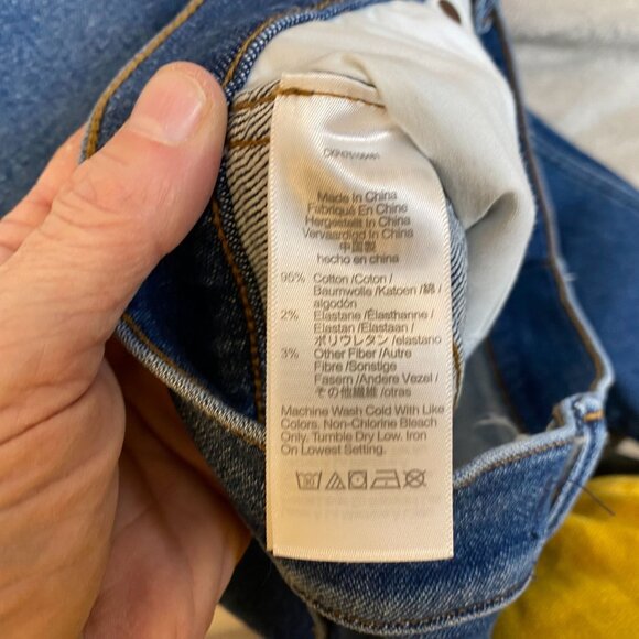 Madewell Womens  Jeans Size 26 10" High-Rise Skinny Blue Cotton Blend Denim - Picture 7 of 16